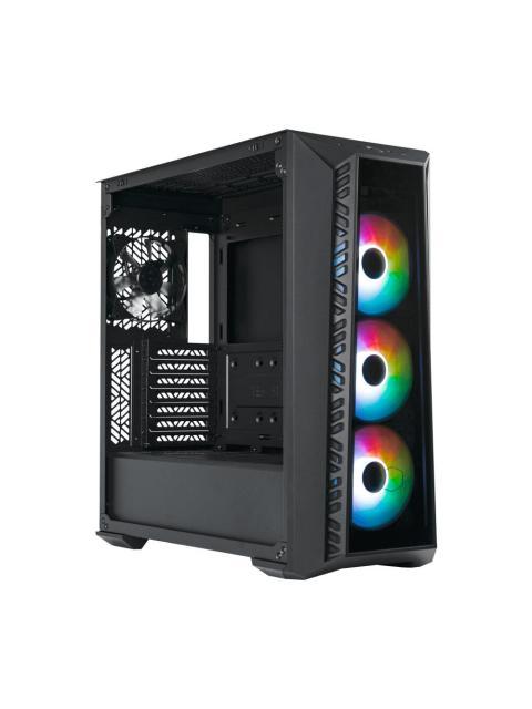 GABINETE COOLER MASTER MASTERBOX MB520 ARGB MIDI-TOWER ATX-EATX-MICRO-ATX-MINI-ITX-SSI-CEB USB 3.0 SIN FUENTE 4 VENTILADORES INSTALADOS NEGRO - Imagen 6