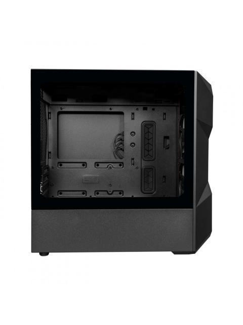 GABINETE COOLER MASTER MASTERBOX TD300 MESH CON VENTANA ARGB MINI TOWER MINI-ITX-MICRO-ATX USB 3.0 SIN FUENTE 2 VENTILADORES ARGB INSTALADOS NEGRO - Imagen 4