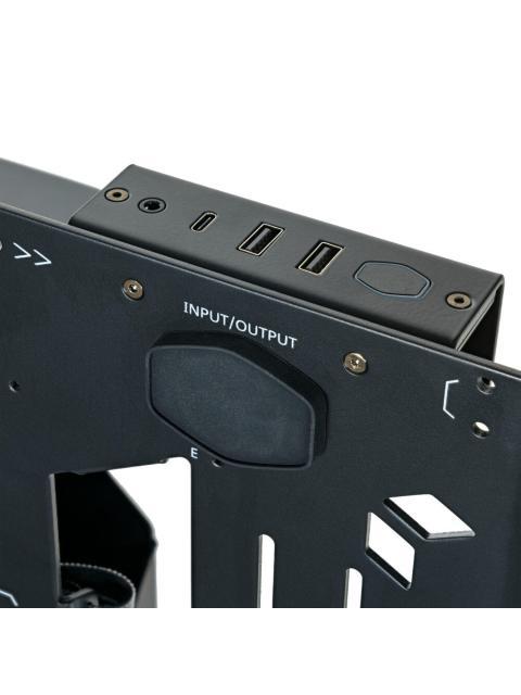 GABINETE COOLER MASTER MASTERFRAME 700 CON VENTANA FULL TOWER ATX-EATX-MICRO-ATX-MINI-ITX-SSI CEB-XL-ATX USB 3.1-3.2 SIN FUENTE SIN VENTILADORES INSTALADOS NEGRO - Imagen 8
