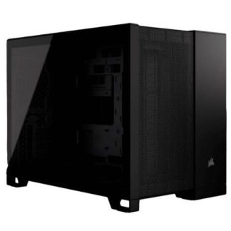 GABINETE CORSAIR CC-9011263-WW MIDI-TOWER MICRO-ATX-MINI-ITX USB 3.0 SIN FUENTE SIN VENTILADORES INSTALADOS NEGRO