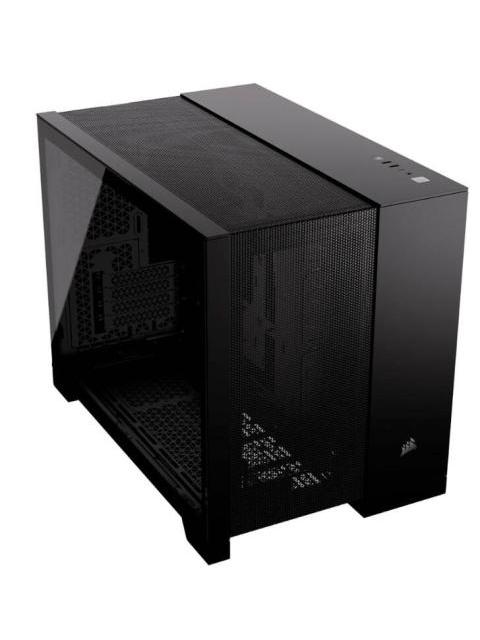 GABINETE CORSAIR CC-9011263-WW MIDI-TOWER MICRO-ATX-MINI-ITX USB 3.0 SIN FUENTE SIN VENTILADORES INSTALADOS NEGRO - Imagen 2