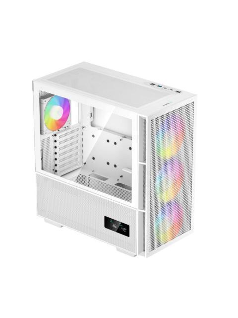 GABINETE DEEPCOOL CH560 DIGITAL WH MIDI-TOWER ATX-EATX-MICRO-ATX-MINI-ITX USB 3.0 SIN FUENTE 4 VENTILADORES INSTALADOS BLANCO - Imagen 3