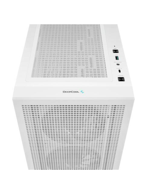 GABINETE DEEPCOOL CH560 DIGITAL WH MIDI-TOWER ATX-EATX-MICRO-ATX-MINI-ITX USB 3.0 SIN FUENTE 4 VENTILADORES INSTALADOS BLANCO - Imagen 9