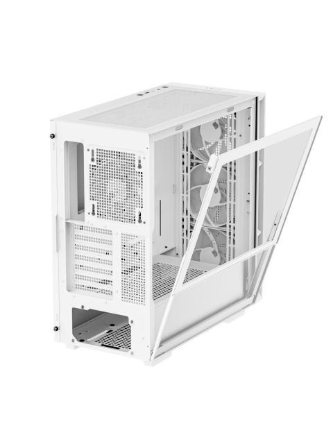 GABINETE DEEPCOOL CH560 MIDI-TOWER ATX-EATX-MICRO-ATX-MINI-ITX USB 3.0 SIN FUENTE 4 VENTILADORES INSTALADOS BLANCO - Imagen 8