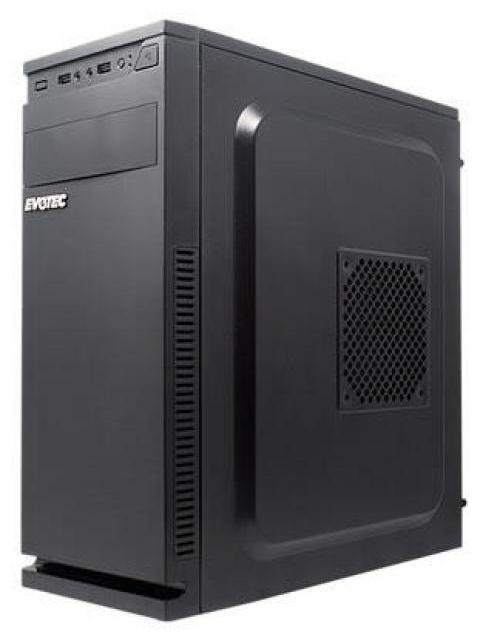 GABINETE EVOTEC BARDI FULL-TOWER ATX-MINI ATX-MICRO ATX USB 2.0 CON FUENTE DE 600W SIN VENTILADORES INSTALADOS NEGRO