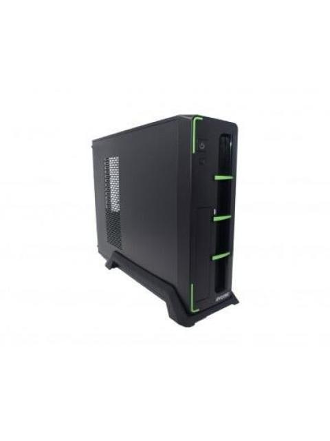 GABINETE EVOTEC EV-1010 MIDI-TOWER MINI-ATX USB 2.0 CON FUENTE 600W SIN VENTILADORES INSTALADOS NEGRO - Imagen 3