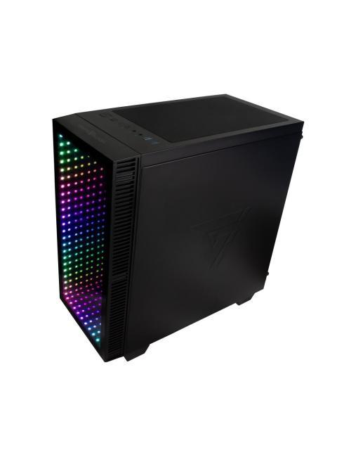 GABINETE GAME FACTOR CSG560 MICRO-TOWER MICRO-ATX-MINI-ITX USB 3.0 SIN FUENTE 1 VENTILADOR INSTALADO NEGRO - Imagen 4