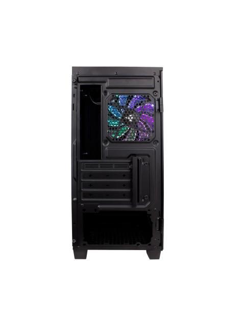 GABINETE GAME FACTOR CSG560 MICRO-TOWER MICRO-ATX-MINI-ITX USB 3.0 SIN FUENTE 1 VENTILADOR INSTALADO NEGRO - Imagen 5