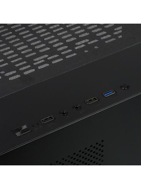 GABINETE GAME FACTOR CSG570 CON VENTANA MIDI-TOWER MICRO-ATX-MINI-ITX USB 2.0-3.0 SIN FUENTE SIN VENTILADORES - Imagen 4