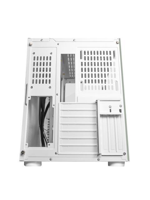 GABINETE GAME FACTOR CSG700 CON VENTANA MIDI-TOWER MICRO-ATX-MINI-ITX-ATX-E-ATX USB 2.0-3.0 SIN FUENTE SIN VENTILADORES INSTALADOS BLANCO - Imagen 4