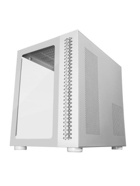 GABINETE GAME FACTOR CSG700 CON VENTANA MIDI-TOWER MICRO-ATX-MINI-ITX-ATX-E-ATX USB 2.0-3.0 SIN FUENTE SIN VENTILADORES INSTALADOS BLANCO - Imagen 5