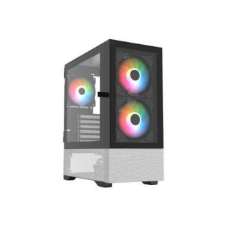 GABINETE GAMER MEDIA TORRE NITROX CRYSTAL 5500CBW LEGEND SERIES
