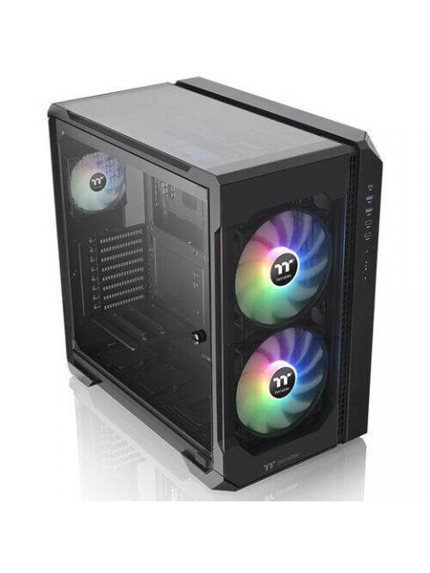GABINETE THERMALTAKE VIEW 51 TG ARGB MIDI TOWER ATX-EATX-MICRO ATX-MINI-ITX USB 2.0-3.0 SIN FUENTE NEGRO - Imagen 5