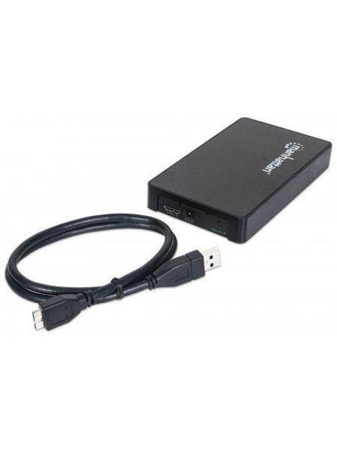 GABINETE HDD MANHATTAN 2.5 SATA USB V3.0 BACKUP 130349 - Imagen 3