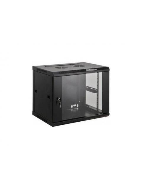 INTELLINET GABINTE PARA PARED 19 HASTA 60KG 9U NEGRO - Imagen 2