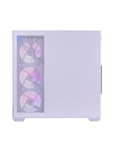 GABINETE NACEB NA-0637B MIDI-TOWER ATX-MICRO-ATX-MINI-ITX USB 3.0 SIN FUENTE 4 VENTILADORES INSTALADOS BLANCO - Imagen 6