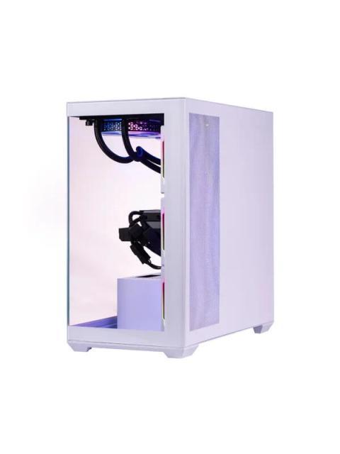 GABINETE NACEB NA-0637B MIDI-TOWER ATX-MICRO-ATX-MINI-ITX USB 3.0 SIN FUENTE 4 VENTILADORES INSTALADOS BLANCO - Imagen 7