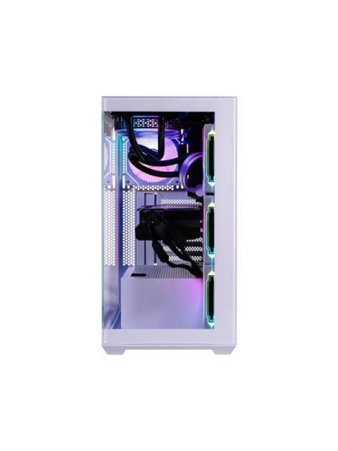 GABINETE NACEB NA-0637B MIDI-TOWER ATX-MICRO-ATX-MINI-ITX USB 3.0 SIN FUENTE 4 VENTILADORES INSTALADOS BLANCO - Imagen 8