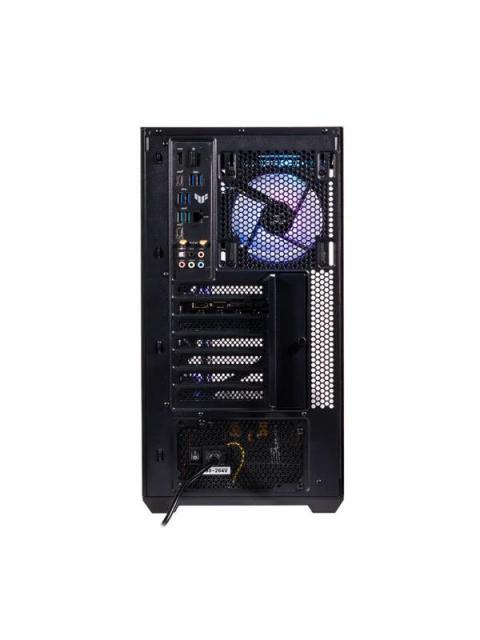 GABINETE NACEB NA-0637N MIDI-TOWER ATX-MICRO-ATX-MINI-ITX USB 3.0 SIN FUENTE 4 VENTILADORES INSTALADOS NEGRO - Imagen 4
