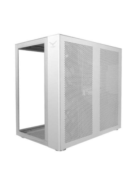 GABINETE NACEB WHITE NOVA CON VENTANA MIDI-TOWER ATX-MICRO-ATX-MINI-ATX USB 3.0 SIN FUENTE 4 VENTILADORES RGB INSTALADOS BLANCO - Imagen 4
