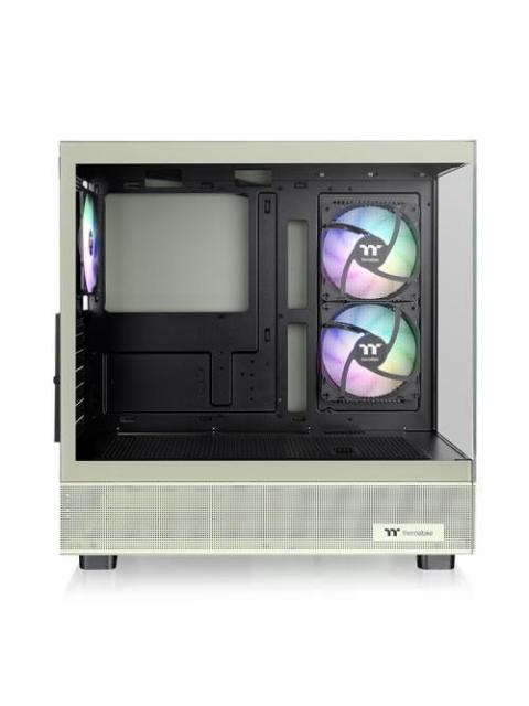 GABINETE THERMALTAKE VIEW 270 TG ARGB PLUS MIDI-TOWER ATX-EATX-MICRO-ATX-MINI-ITX USB 3.0 SIN FUENTE 3 VENTILADORES INSTALADOS VERDE - Imagen 3