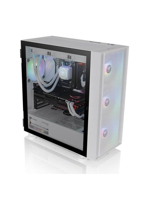 GABINETE THERMALTAKE H570 TG SNOW MID TOWER MIDTORRE GABINETE MINI ITX HASTA EATX COLOR BLANCO - Imagen 5