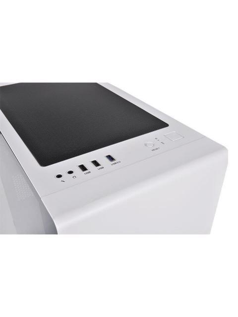 GABINETE THERMALTAKE S100 TG SNOW CON VENTANA MICRO-TOWER MICRO ATX-MINI-ITX USB 3.0 SIN FUENTE BLANCO - Imagen 5