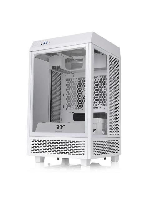 GABINETE THERMALTAKE THE TOWER 100 SNOW MINI CHASSIS MINITOWER GABINETE MINIITX COLOR BLANCO - Imagen 5