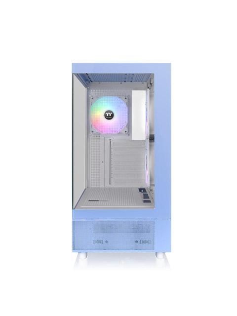 GABINETE THERMALTAKE VIEW 270 TG ARGB PLUS CON VENTANA MIDI-TOWER MINI-ITX-MICRO-ATX-ATX-E-ATX USB 3.2 SIN FUENTE 3 VENTILADORES ARGB INSTALADOS AZUL - Imagen 4