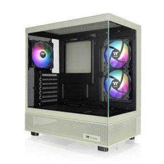 GABINETE THERMALTAKE VIEW 270 TG ARGB PLUS MIDI-TOWER ATX-EATX-MICRO-ATX-MINI-ITX USB 3.0 SIN FUENTE 3 VENTILADORES INSTALADOS VERDE