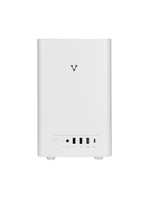GABINETE VORAGO GAB-210 MIDI-TOWER MICRO-ATX-MINI-ITX USB 2.0 1 VENTILADOR INSTALADO BLANCO