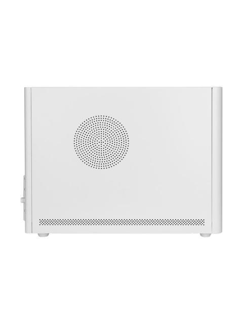 GABINETE VORAGO GAB-210 MIDI-TOWER MICRO-ATX-MINI-ITX USB 2.0 1 VENTILADOR INSTALADO BLANCO - Imagen 4