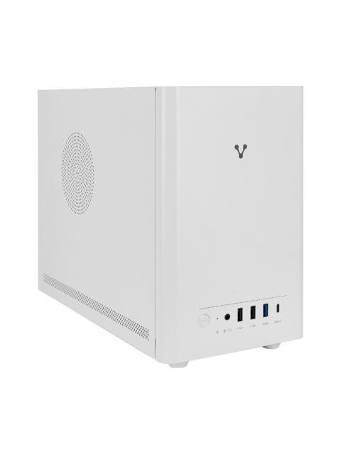 GABINETE VORAGO GAB-210 MIDI-TOWER MICRO-ATX-MINI-ITX USB 2.0 1 VENTILADOR INSTALADO BLANCO - Imagen 5