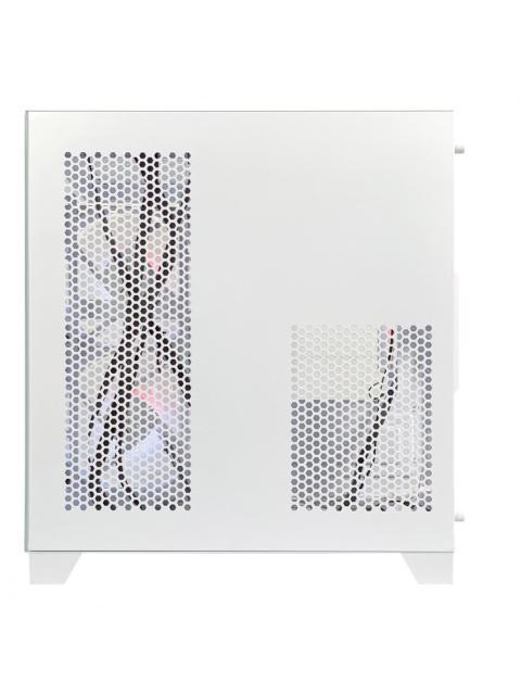 GABINETE XZEAL PANZER II CUBO MINI-TOWER MICRO-ATX USB 2.0-3.0 SIN FUENTE 3 VENTILADORES INSTALADOS BLANCO - Imagen 7