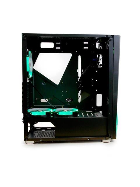 GABINETE YEYIAN ARMAGEDDON 2200 MOD CON VENTANA RGB FULL-TOWER ATX USB 3.0 SIN FUENTE 3 VENTILADORES RGB INSTALADOS NEGRO - Imagen 8