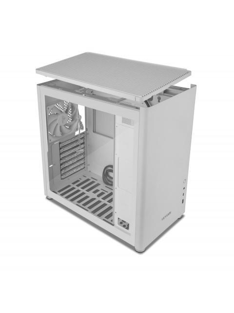 GABINETE YEYIAN HUSSAR PLUS MIDI-TOWER ATX-MICRO-ATX-MINI-ITX USB 3.0 SIN FUENTE 1 VENTILADOR INSTALADO BLANCO - Imagen 8