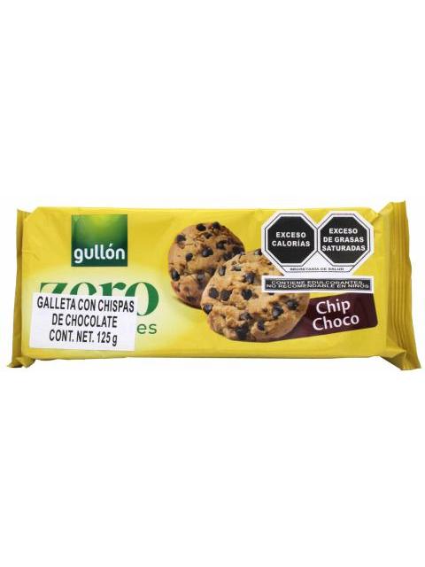 GALLETA CHISPAS CHOCOLATE 125 G GULLON