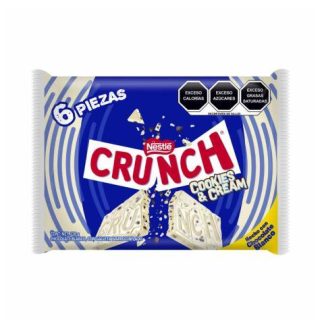 GALLETA CRUNCH Y CREMA CON 6 PZ DE 38 GR
