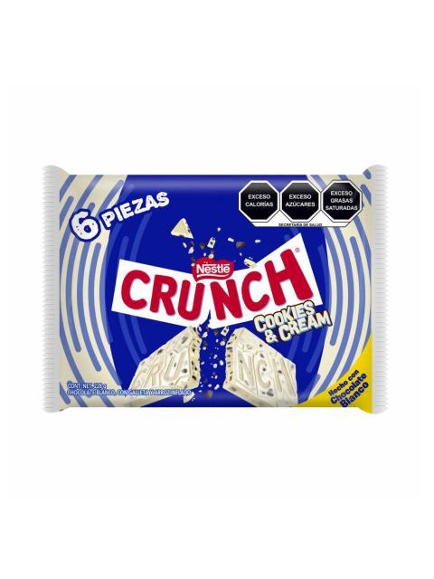 GALLETA CRUNCH Y CREMA CON 6 PZ DE 38 GR