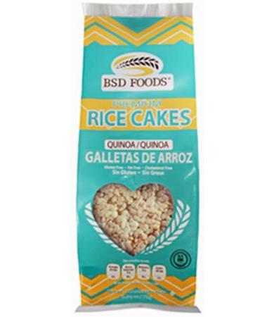 GALLETA DE ARROZ QUINOA 72 G BSD FOODS