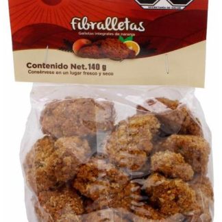 GALLETA FIBRALLETAS DE NARANJA 140 G VIVRA