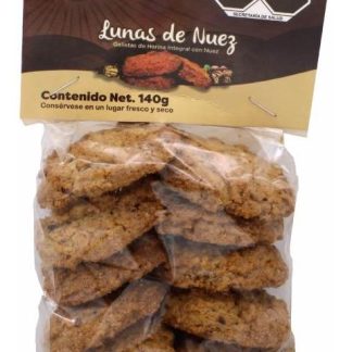 GALLETA LUNAS DE NUEZ 140 G VIVRA
