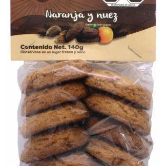 GALLETA NARANJA Y NUEZ 140 G VIVRA