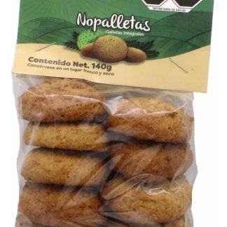 GALLETA NOPALLETA 140 G VIVRA