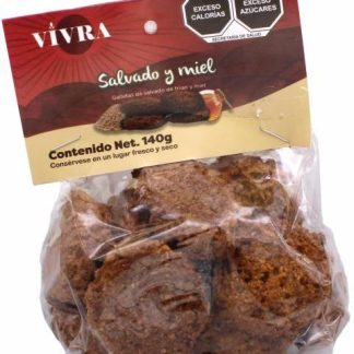 GALLETA SALVADO Y MIEL 140 G VIVIRA