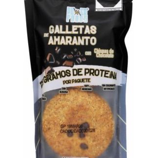 GALLETAS AMARANTO PROTEINA CHISPAS CHOCOLATE 95 G POWER FOODS C 12
