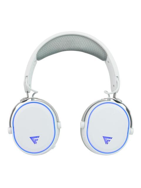 GAME FACTOR AUDIFONOS GAMER HSB600 7.1 INALAMBRICO BLUETOOTH-3.5MM BLANCO - Imagen 8