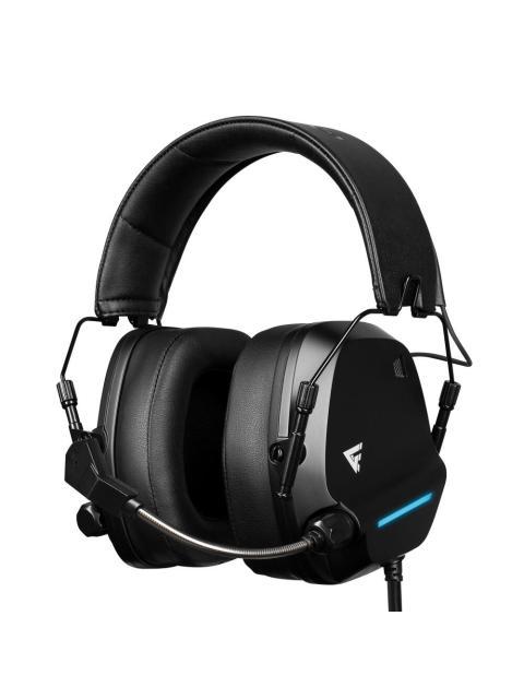 GAME FACTOR AUDIFONOS GAMER HSG550 7.1 PARA PC ALAMBRICO USB NEGRO - Imagen 6