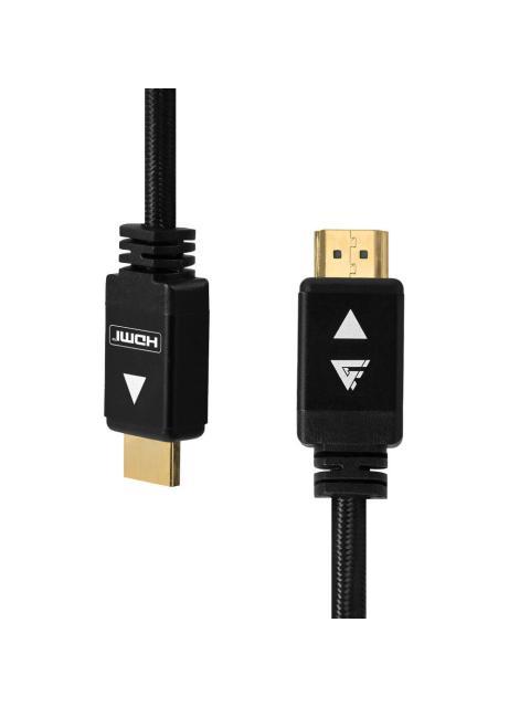 GAME FACTOR CABLE HDMI HDMI MACHO - HDMI MACHO 8K 120HZ 2 METROS NEGRO - Imagen 2