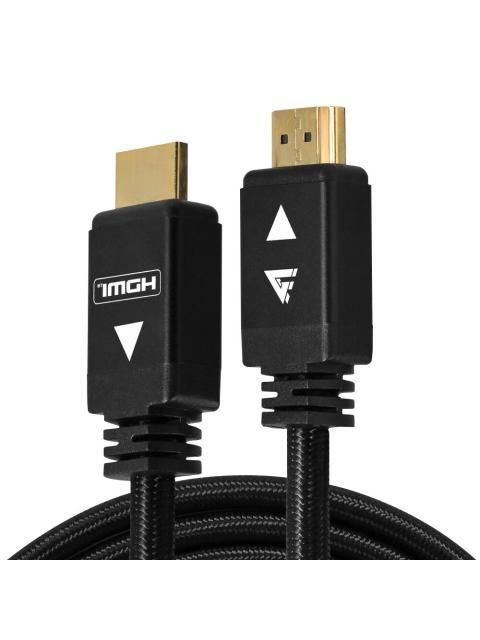 GAME FACTOR CABLE HDMI HDMI MACHO - HDMI MACHO 8K 120HZ 2 METROS NEGRO - Imagen 3